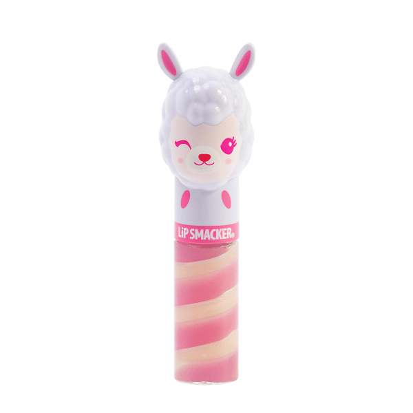 Lip Smacker | Lippy Pal Swirl Lip Gloss - Llama - Straw-ma-Llama Berry - product front facing with cap fastened, with no background