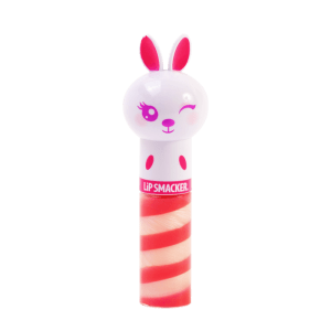 Lip Smacker | Lippy Pal Swirl Lip Gloss - Bunny - Hopping Caramel Corn - product front facing with cap fastened, with no background