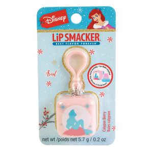 Lip Smacker | Disney Princess Cube Lip Balm- Ariel | Product front facing, in packaging, white back ground