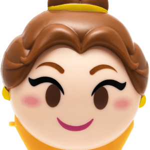 Lip Smacker | Disney Emoji Lip Balm - Belle - #LastRosePetal - product front facing with cap fastened, carded, with no background